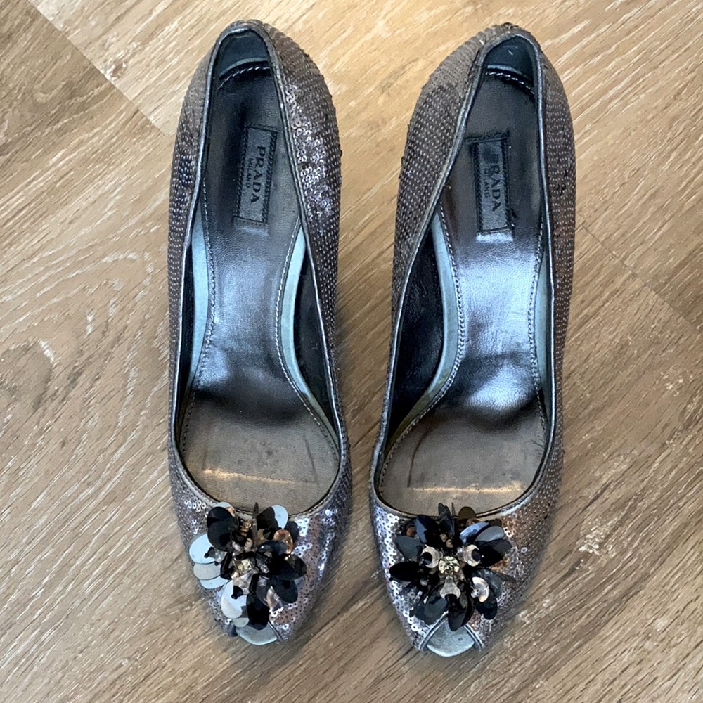 Prada Sequin Shoes